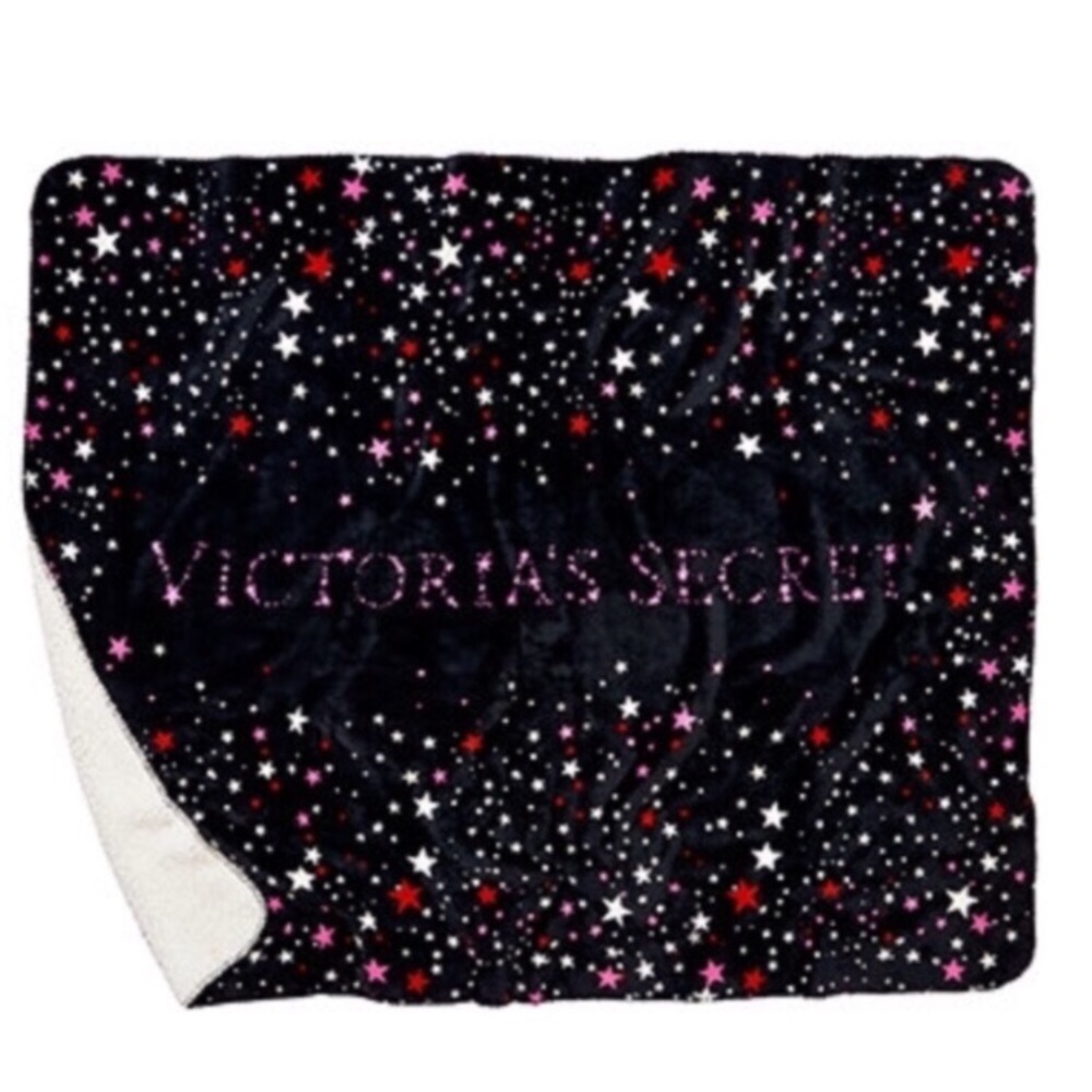 Victoria Secret Sherpa Star Blanket